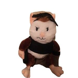 Hot Topic Plush Furry Hamster Animal Backpack Sack Bag Multi-Color Kids